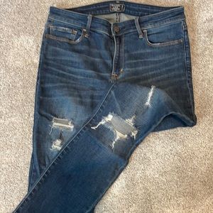 Abercrombie Harper Low Rise Ankle Jeans